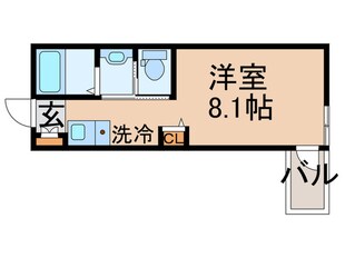 ラプロバンスドゥ五反野壱番館の物件間取画像